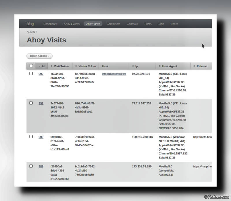 Ahoy Visits. Simple, powerful, first-party analytics for Rails.